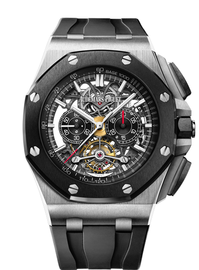 Review 2018 Audemars Piguet ROYAL OAK OFFSHORE TOURBILLON CHRONOGRAPH OPENWORKED watch 26348IO.OO.A002CA.01